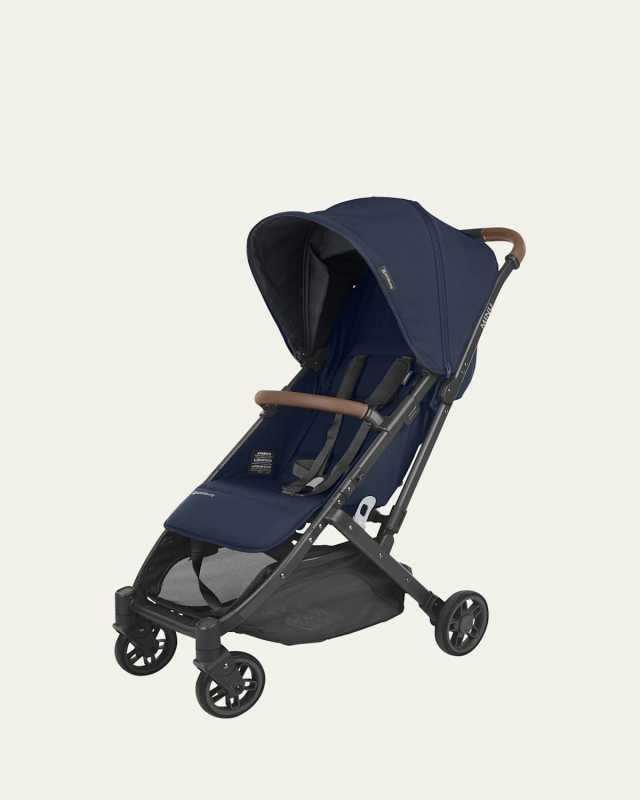 Minu V2 Stroller - Noa - Navy Carbon Frame Saddle Leather